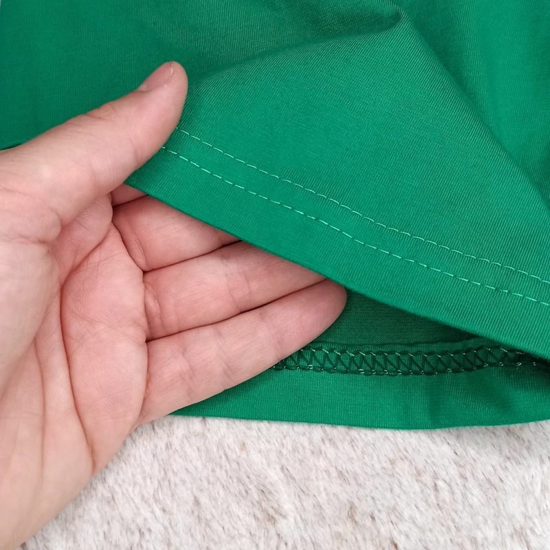 تیشرت مردانه سبز نخ پنبه خالص و درجه یک دارای سایزبندی