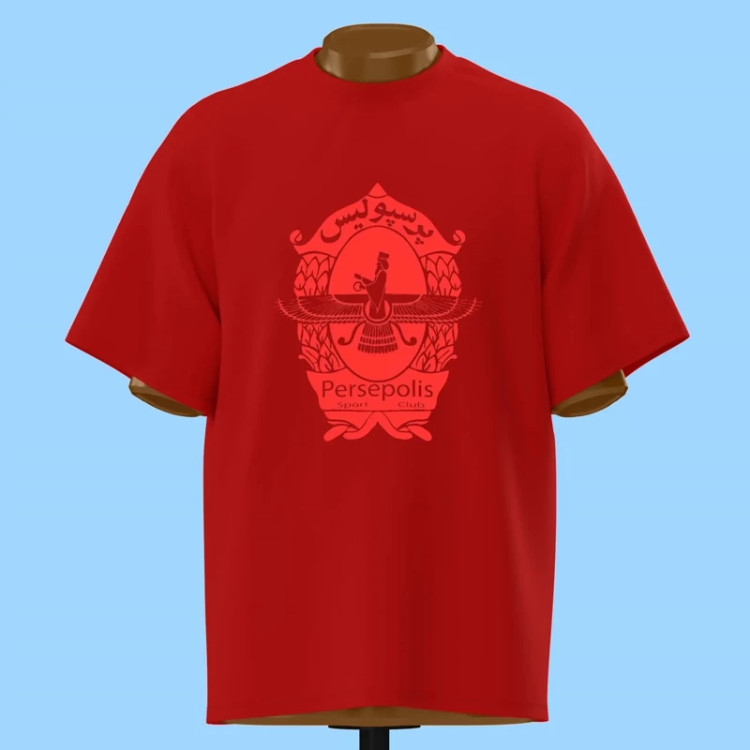 تیشرت طرح پرسپولیس و فروهر کد 10007