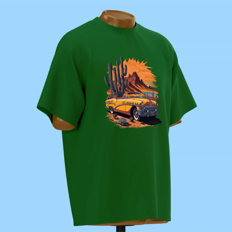 تیشرت چاپ کلاسیک تگزاسی کد 10206