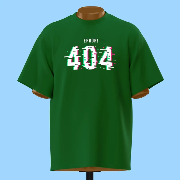 تیشرت Error 404 Page Not Found - کد 10900