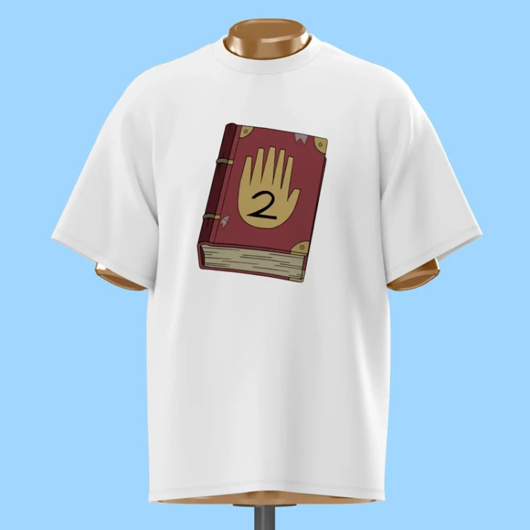 تیشرت کتاب جورنال شماره 2 آبشار جاذبه - کد 11345