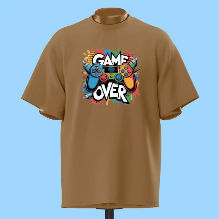 تیشرت Game Over گرافیتی - کد 10715