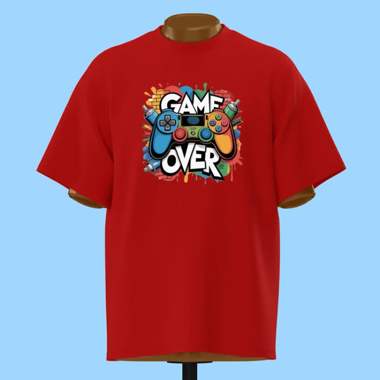 تیشرت Game Over گرافیتی - کد 10715