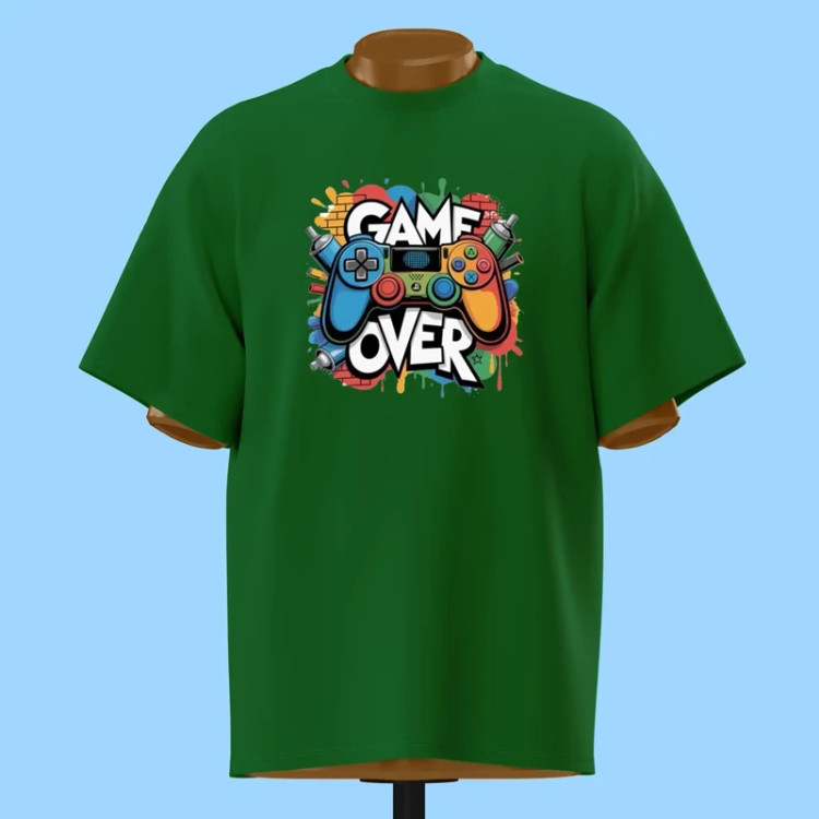تیشرت Game Over گرافیتی - کد 10715