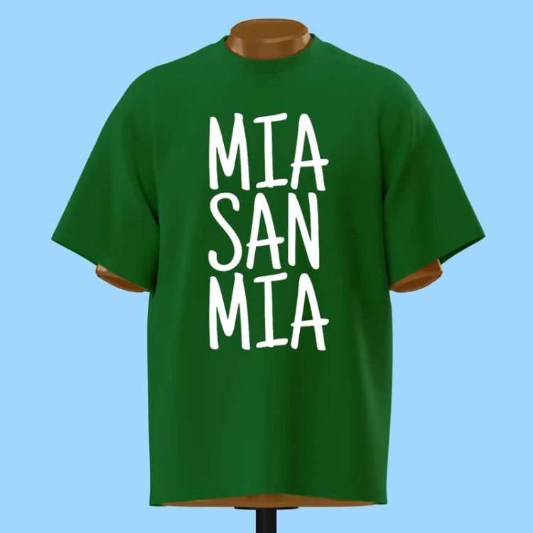 تیشرت شعار MIA SAN MIA دست نویس - کد 10274