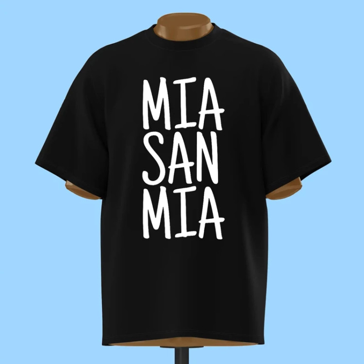 تیشرت شعار MIA SAN MIA دست نویس - کد 10274