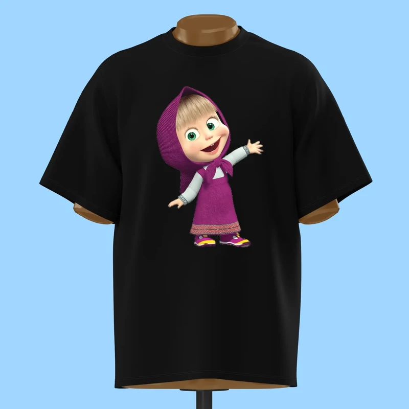 تیشرت ماشا Masha and the Bear - کد 10742