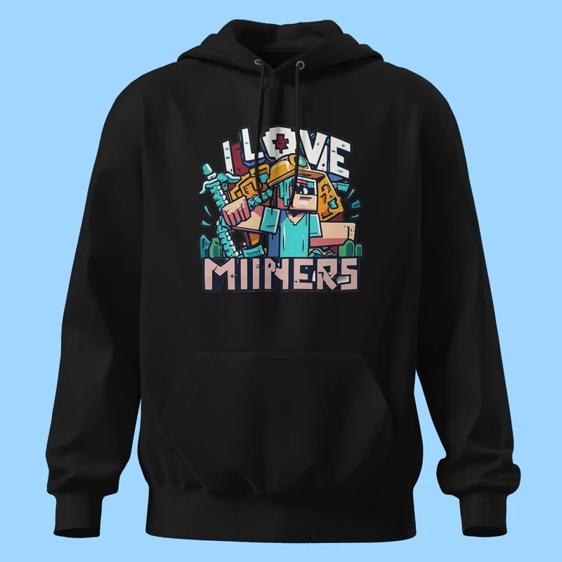 هودی I Love Miners ماینکرفت - کد 10767