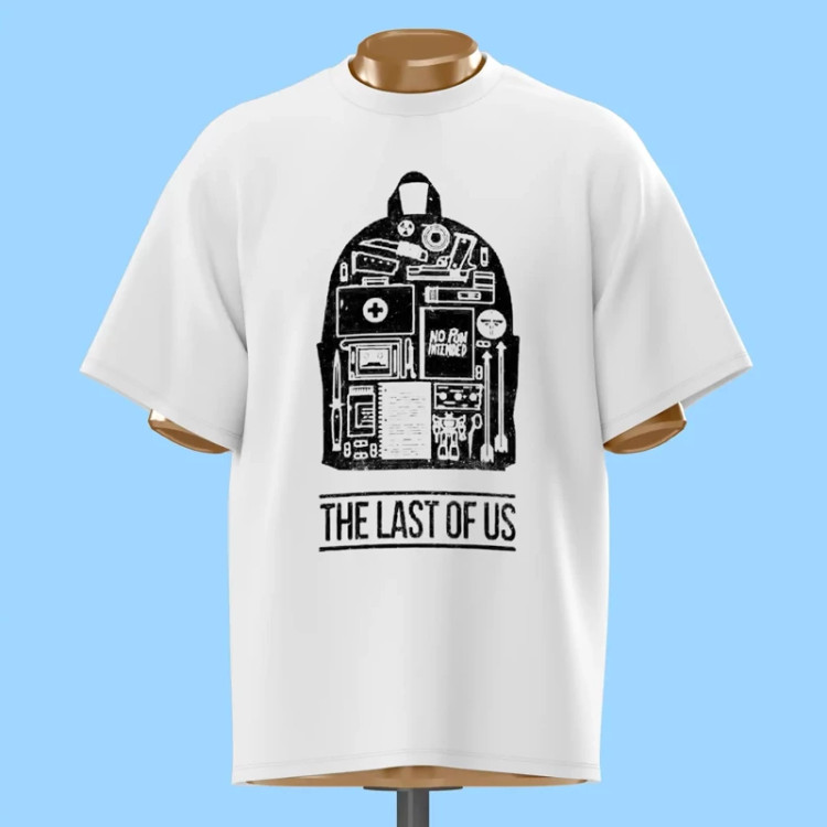 تیشرت کوله پشتی The Last Of Us - کد 10389