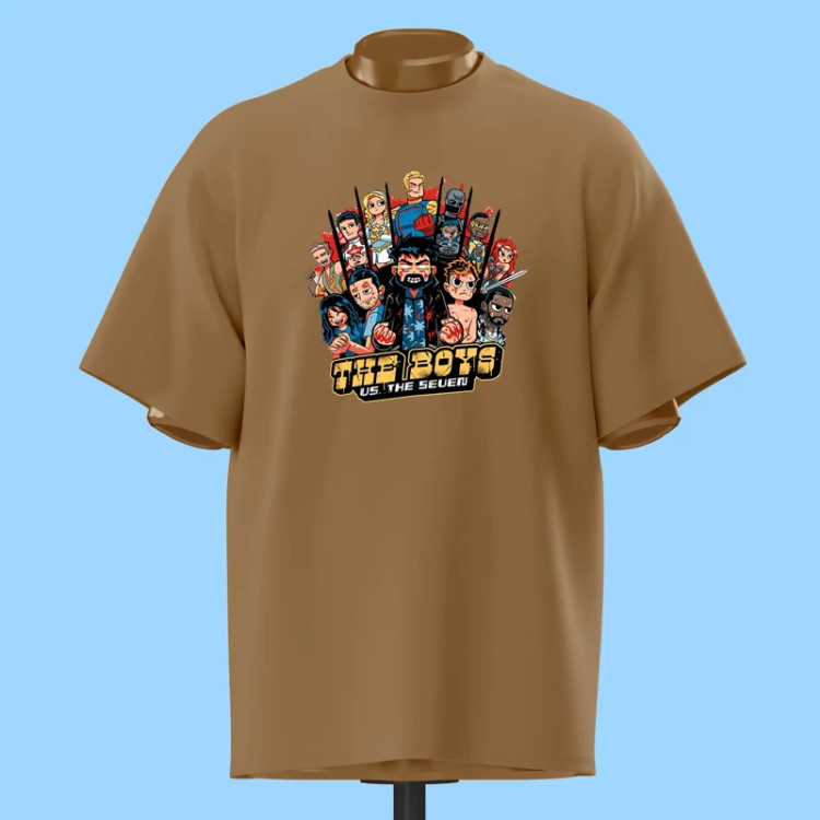 تیشرت کارتونی The Boys و The Seven - کد 10468