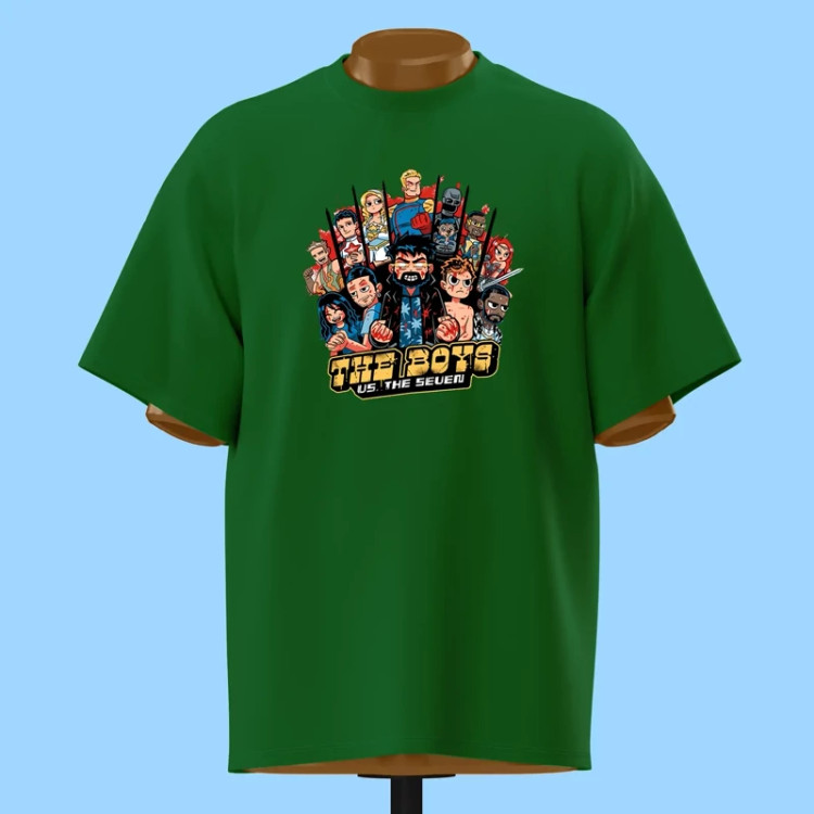 تیشرت کارتونی The Boys و The Seven - کد 10468