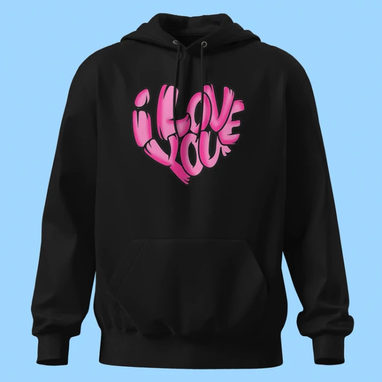 هودی I Love You - کد 10436