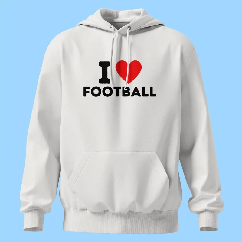 هودی I LOVE FOOTBALL - کد 10239