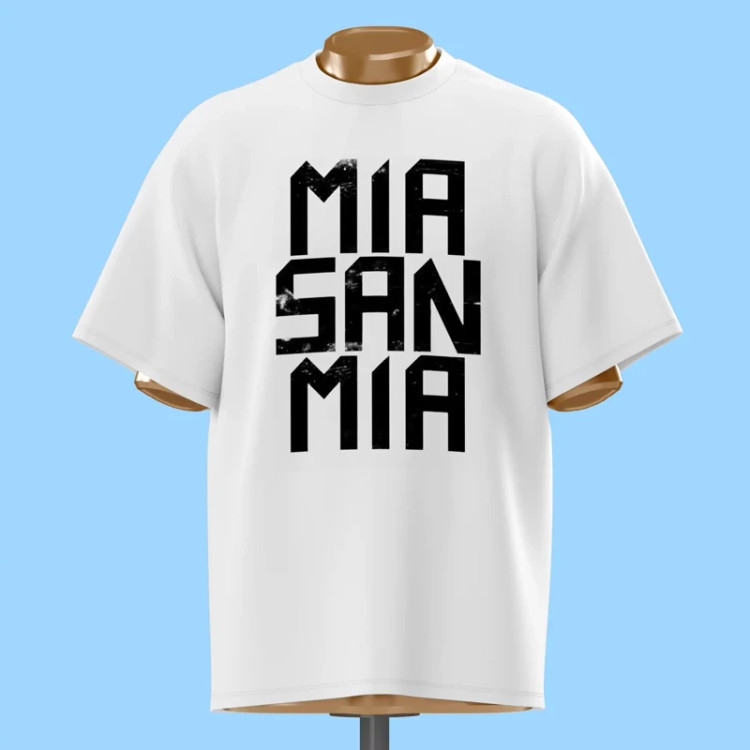 تیشرت شعار MIA SAN MIA - کد 10269