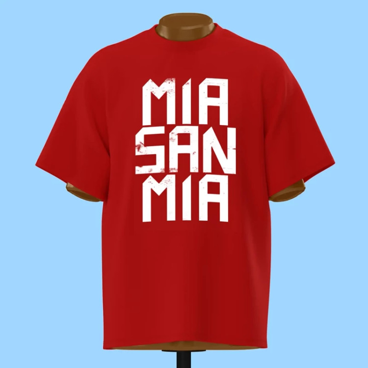 تیشرت شعار MIA SAN MIA - کد 10269