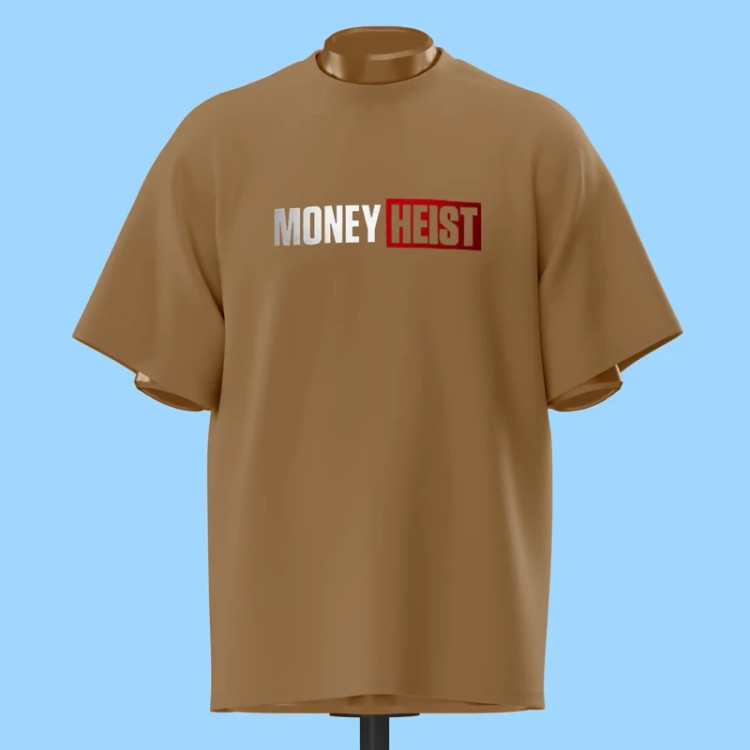تیشرت لوگوی Money Heist - کد 10611