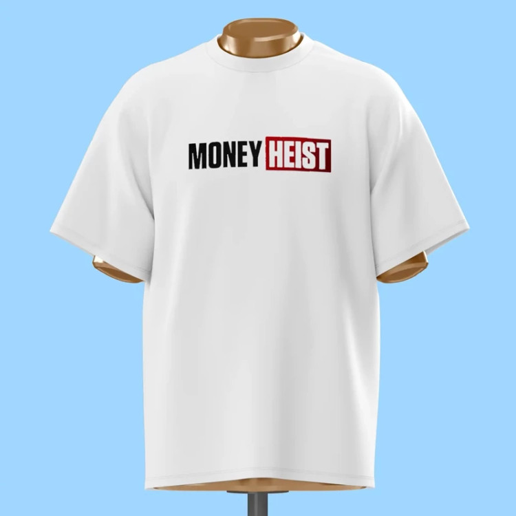 تیشرت لوگوی Money Heist - کد 10611