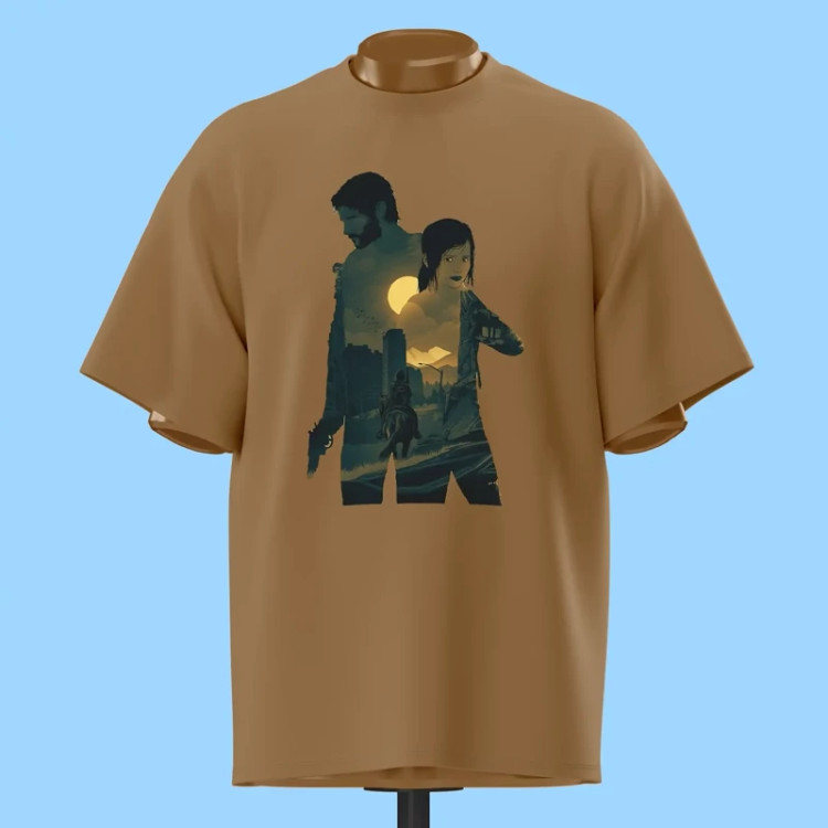 تیشرت جوئل و الی The Last of Us - کد 10496