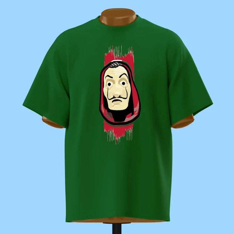 تیشرت ماسک دالی و رد قرمز - کد 10798