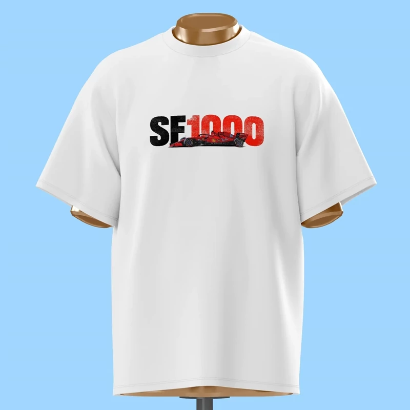 تیشرت طرح فرمول یک SF1000 دارای رنگبندی کد 10200