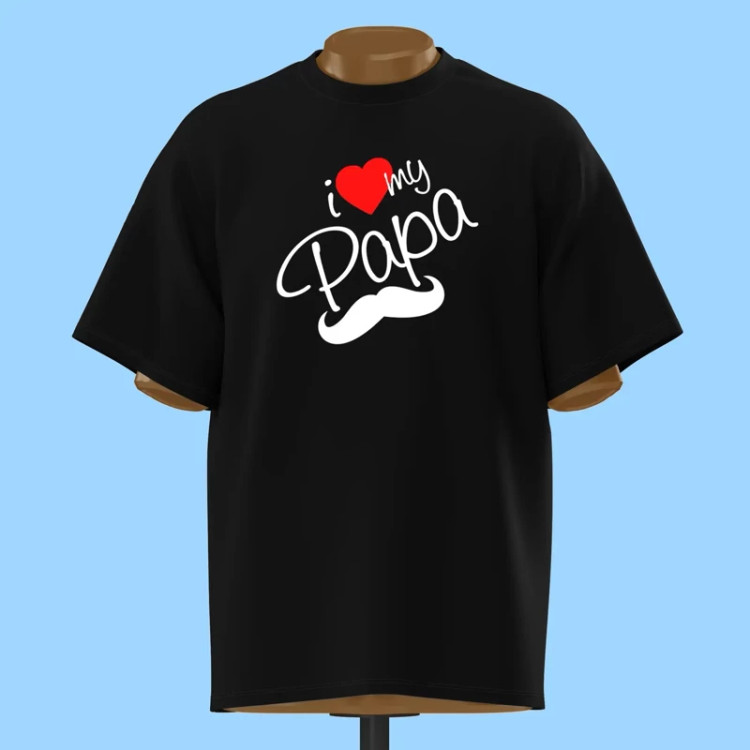 تیشرت I Love My Papa - کد 10591
