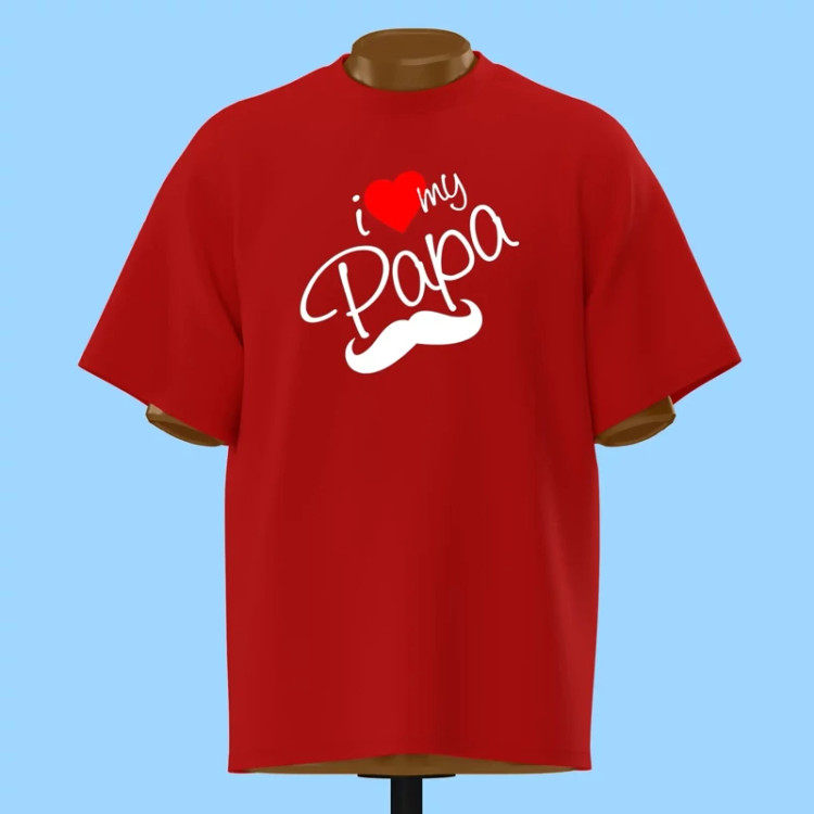 تیشرت I Love My Papa - کد 10591