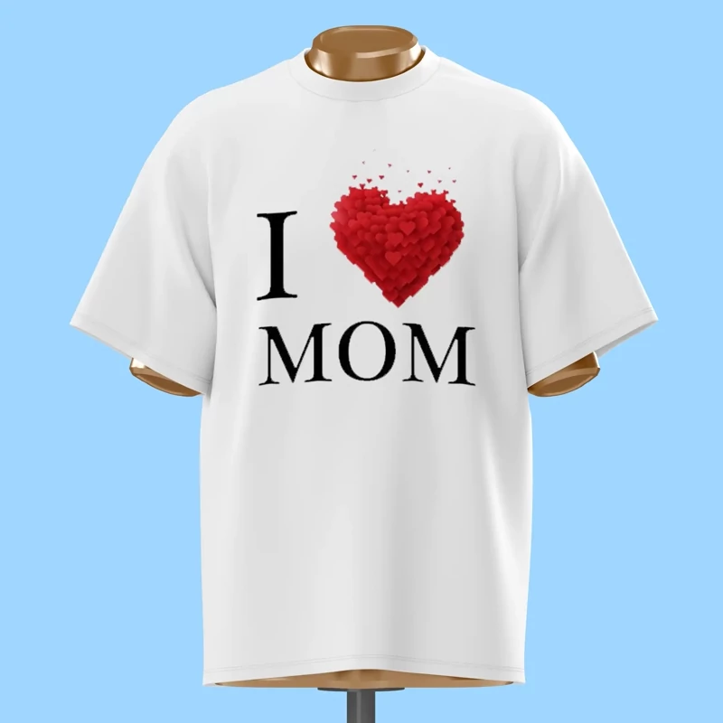 تیشرت I Love Mom - کد 10595