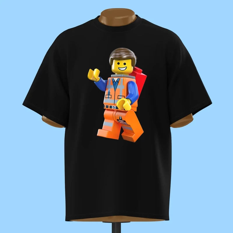 تیشرت لوگوی اِمِت The Lego Movie - کد 10734