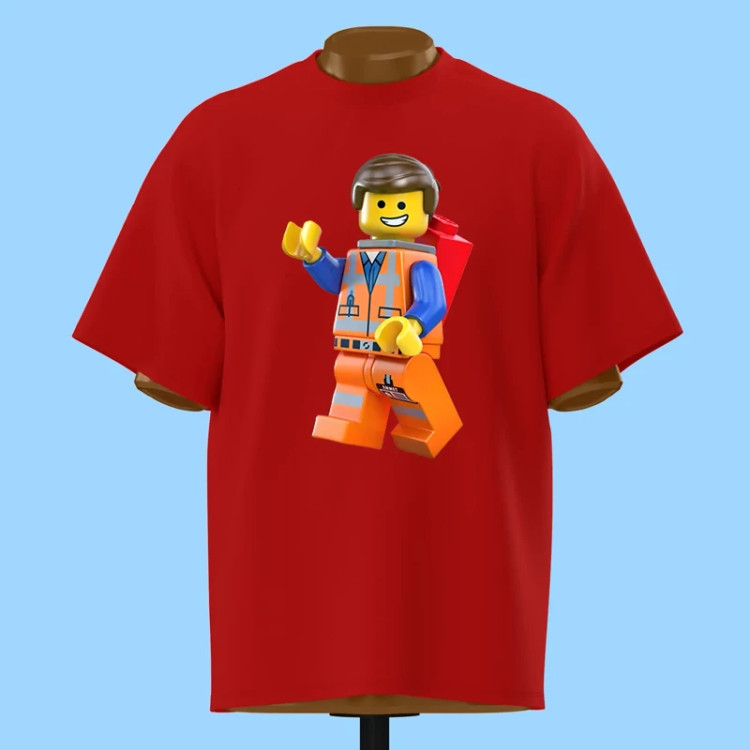 تیشرت لوگوی اِمِت The Lego Movie - کد 10734