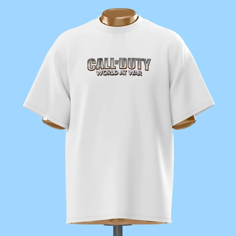 تیشرت لوگوی Call of Duty World at War - کد 10702