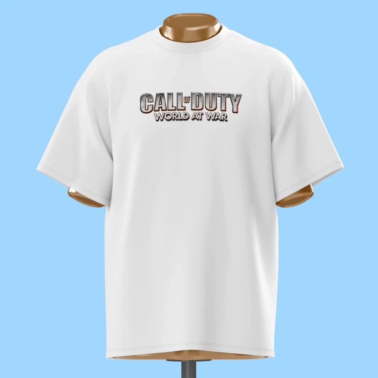 تیشرت لوگوی Call of Duty World at War - کد 10702