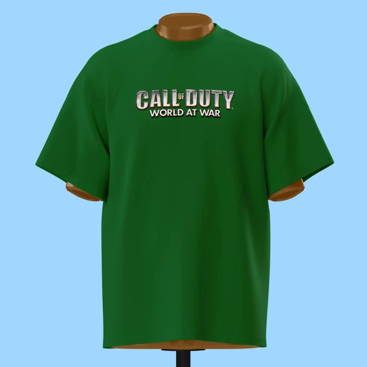 تیشرت لوگوی Call of Duty World at War - کد 10702