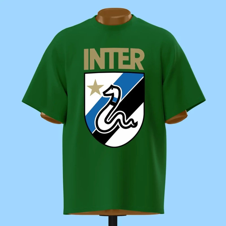 تیشرت لوگوی و نوشته INTER - کد 10261