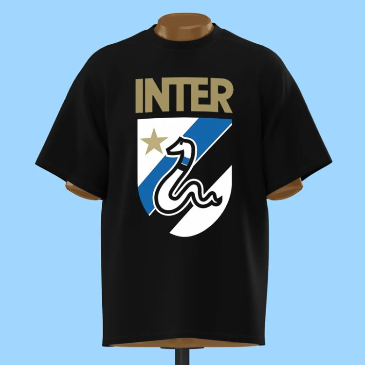 تیشرت لوگوی و نوشته INTER - کد 10261