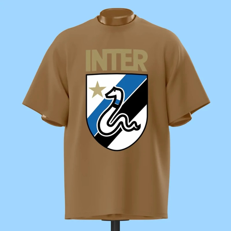تیشرت لوگوی و نوشته INTER - کد 10261
