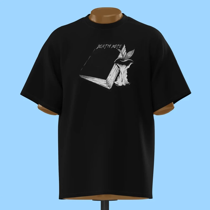 تیشرت دفترچه مرگ و سیب دث نوت - کد 10523