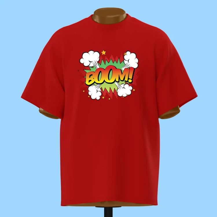تیشرت BOOM کمیک - کد 10706