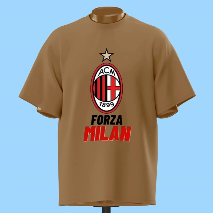 تیشرت میلان طرح FORZA MILAN کد 10030