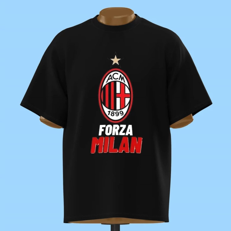 تیشرت میلان طرح FORZA MILAN کد 10030