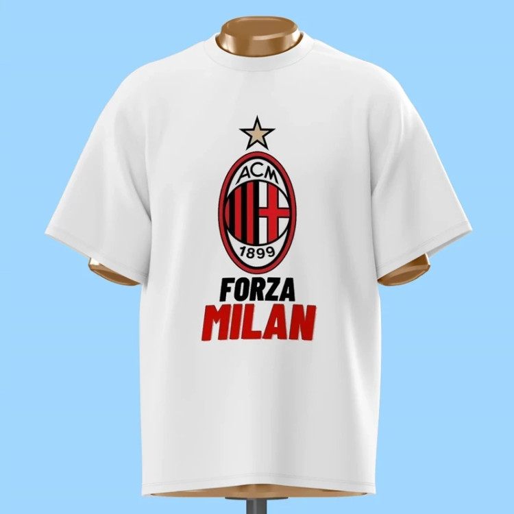 تیشرت میلان طرح FORZA MILAN کد 10030