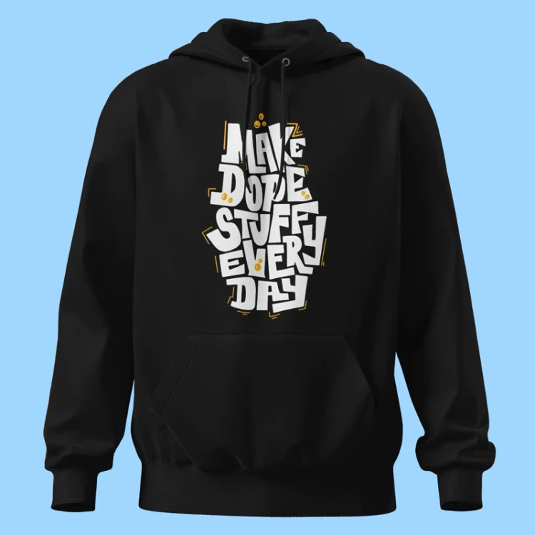 هودی تایپوگرافی Make Dope Stuff Every Day - کد 10875