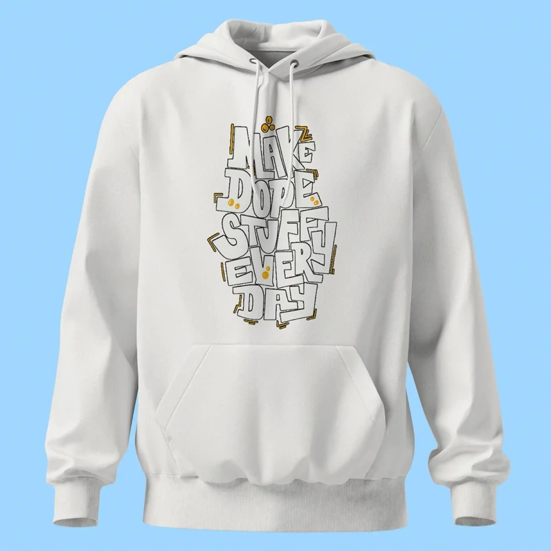 هودی تایپوگرافی Make Dope Stuff Every Day - کد 10875