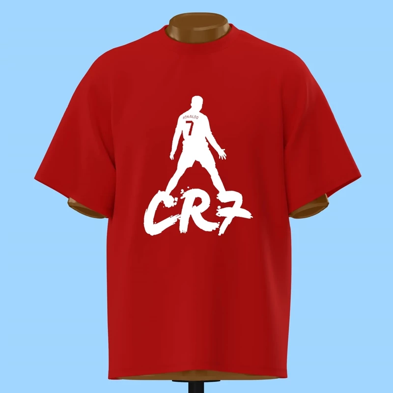 تیشرت رونالدو طرح خوشحالی CR7 کد 10010