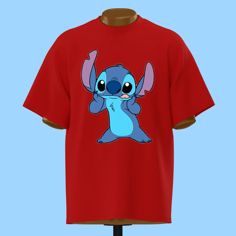تیشرت استیچ Lilo & Stitch - کد 10712