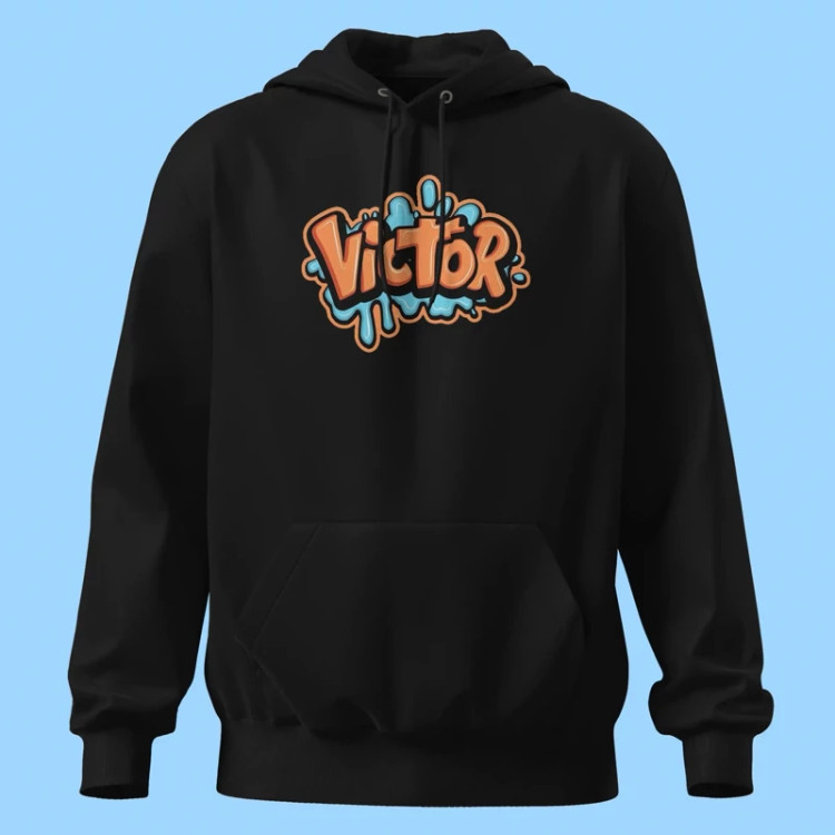 هودی گرافیتی Victor - کد 10889