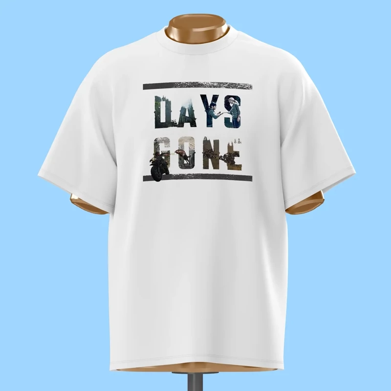 تیشرت لوگوی Days Gone - کد 10457