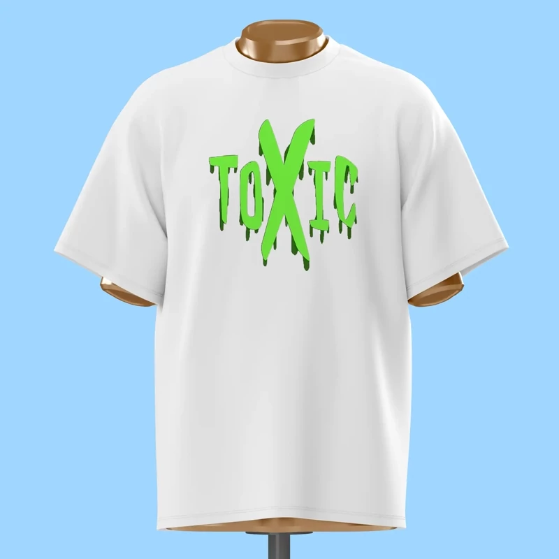تیشرت تایپوگرافی TOXIC - کد 10883