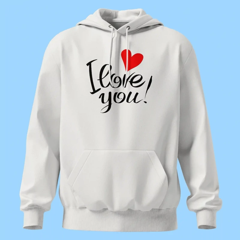 هودی I Love You - کد 10557