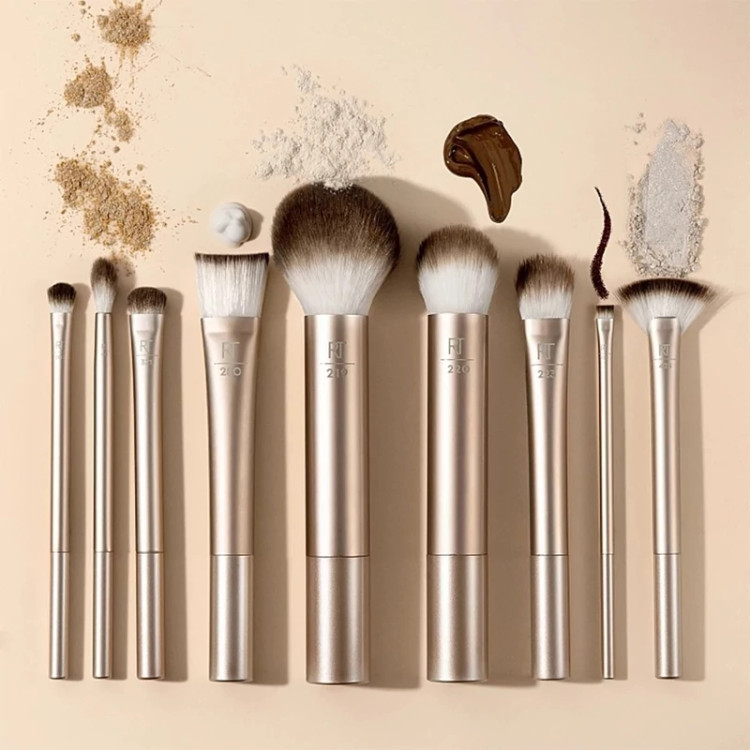 ست براش 9 تکه ریل تکنیک مدل Au Naturale