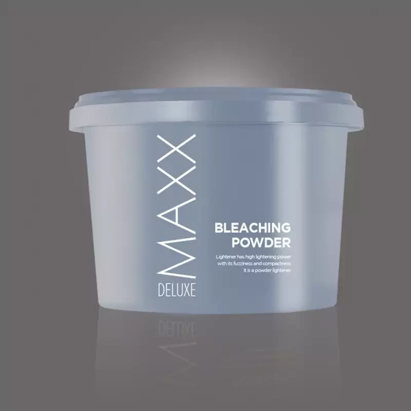 پودر دکلره مکس دلوکس رنگ آبی  حجم 2 کیلوگرم(4بسته نیم کیلویی) Maxx Deluxe Bleaching Powder